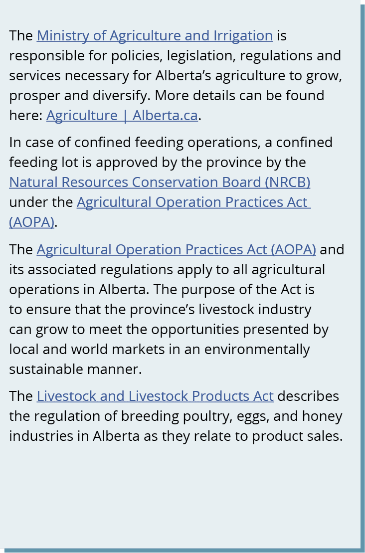 The Ministry of Agriculture and Irrigation is responsible for policies, legislation, regulations and services necessa...