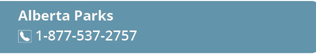 Alberta Parks ￼ 1 877 537 2757